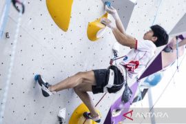 Srondeng raih perunggu World Climbing Series Koper 2026