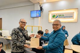 Harpelnas 2026, BPJS Ketenagakerjaan Padang dorong kemandirian ekonomi peserta lewat Program PEKA