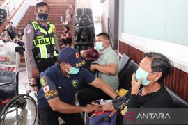 523 personel Polri diterjunkan mitigasi erupsi Anak Krakatau di Soetta