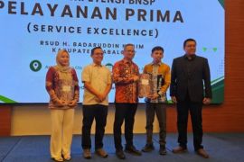 50 Karyawan RSUD H Badaruddin Kasim kantongi sertifikat BNSP