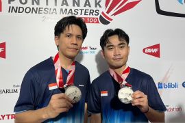 Yeremia/Patra gagal raih gelar Indonesia Masters 2026 di Pontianak