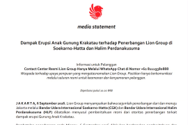 Lion Group batalkan penerbangan dari Soetta dan Halim