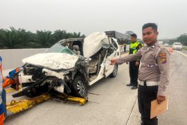 Laka maut di tol JMKT,  1 tewas 2 luka berat