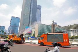 DKI kemarin, penataan kabel SJUT hingga pengoperasian "water mist"