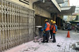 Viral asap hitam di Pasar Baru, Polisi pastikan akibat korsleting gardu