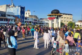 Belitung evaluasi jam pelaksanaan CFD di Bundaran Satam