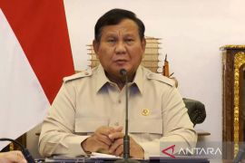 Prabowo pimpin rapat penanganan sejumlah bencana di Indonesia