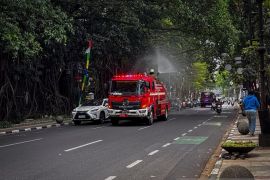 Sasar jalan protokol, Ini lokasi penyemprotan abu vulkanik di Bandung akibat erupsi Krakatau