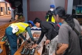 Lanal Karimun gagalkan penyelundupan narkoba 240 unit cartridge vape