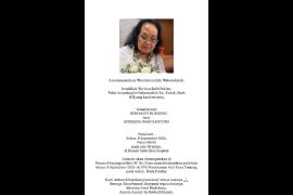 Putri sulung Jenderal Hoegeng wafat di usia 78 tahun