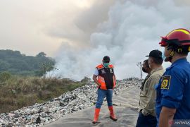 Bupati Bogor nyatakan seluruh titik api di TPA Galuga berhasil dipadamkan