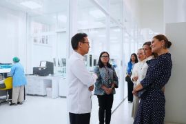 Menkes: Kapasitas-inovasi genomik RI buat Putri Mahkota Swedia kagum