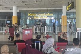 Penerbangan di Jambi kembali normal dua maskapai  telah mendarat