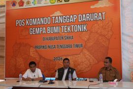 Gubernur NTT menekankan sikronisasi data korban gempa di Maumere