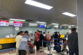 Penerbangan rute Padang-Jakarta di BIM sudah kembali beroperasi
