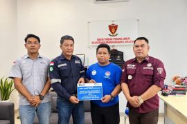 PT Timah dukung Turnamen Voli Kajari Cup-Trans Rias
