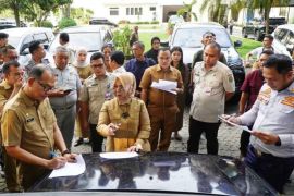 Gebrak Penertiban Aset, Plt. Bupati Langkat : Seluruh kendaraan dinas diperiksa
