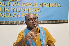 Kantor Komnas HAM Papua dilempari bom molotov di siang bolong