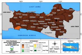 BMKG prakirakan kemarau di Jateng selatan berpotensi berlangsung hingga Oktober
