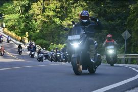 NMAX Turbo dan Aerox Alpha Turbo uji ketangguhan di jalur ekstrem