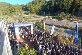 Dompet Dhuafa berpartisipasi dalam Lawu Fun Run 2026 di Magetan