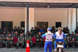 Asmo Sulsel edukasi safety riding ke 150 peserta di Mapodam XIV/Hasanuddin