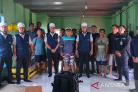 Kanwil Ditjen Imigrasi Babel lakukan monev clearance kapal berbendera Singapura di Mentok