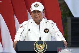 Prabowo: Pemimpin olahraga berkorban karena cinta Tanah Air