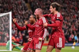 Gol Allister bantu Liverpool bangkit kalahkan Atletico Madrid 2-1
