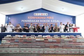 Sikat 10,78 juta batang rokok ilegal, Bea Cukai Jakarta selamatkan potensi kerugian negara Rp8,04 miliar
