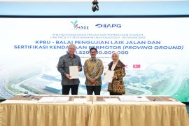 PT SMI biayai fasilitas uji kelaikan kendaraan di Bekasi Rp1,52 T