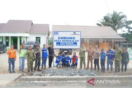 Cipta Kridatama dukung ketahanan air bersih di Mangkalapi lewat pembangunan embung