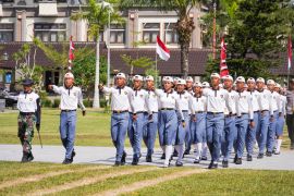 Paskibraka Badung Matangkan Latihan HUT RI