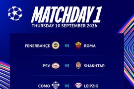 Liga Champions - Fenerbahce dan AS Roma berbagi poin setelah main imbang 1-1