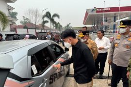 Wapres Gibran mendadak cek antrean BBM di Palangka Raya