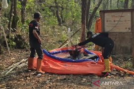 Titik Api Muncul Lagi di Gunung Ciremai, Tim Gabungan Siaga Karhutla Kuningan