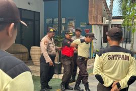 PLN UPP KLB 3 bersama Polsek Pahandut perkuat kesiapan satpam