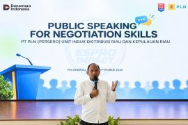 PLN UID Riau dan Kepri perkuat kompetensi SDM, tingkatkan kemampuan public speaking insan PLN