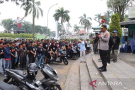 Polresta Tangerang kawal keberangkatan dan nobar Persija vs Persib