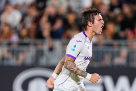 Tiga gol Franco Mastantuono bantu Fiorentina hajar Venezia 4-2