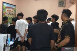 Polresta telah mengamankan 24 remaja ugal-ugalan pamer sajam di jalan