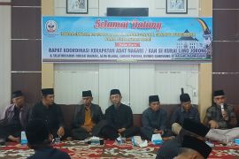 Perkuat tatanan adat, KAN se-Kurai Limo Jorong Bukittinggi rumuskan Peraturan Nagari