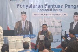 Bulog  Bikers touring ke Depok, tandai percepatan penyaluran bantuan pangan