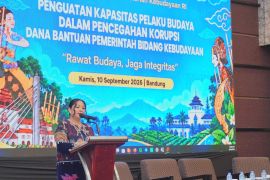 Pelaku budaya dapat pembekalan antikorupsi, jadi pelopor transparansi