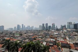 Minggu pagi, kualitas udara&nbsp;Jakarta masuk&nbsp;tiga terburuk di dunia