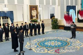 Former academic Suahasil Nazara sworn in as new Finance Minister