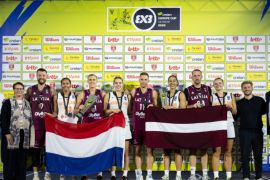 Timnas putra Latvia dan putri Belanda juara FIBA 3x3 Europe Cup 2026