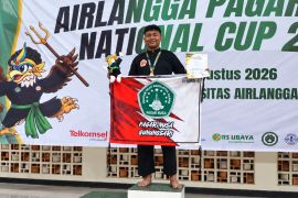 Siswa SMATAG Surabaya Nihzam Raih juara 1 pencak silat nasional