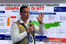 Bulog salurkan 1,9 juta kg beras bantuan bagi korban gempa NTT
