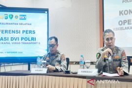 Tim DVI Polda Kalsel tunggu kedatangan 5 jenazah korban Kapal Virgo